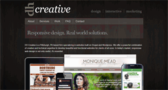 Desktop Screenshot of dh-creative.com